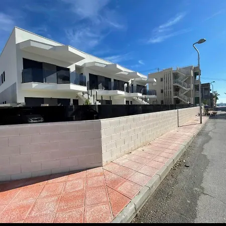 Beach Bungalow With Swiming Pool And Long Terrace San Javier Exterior photo